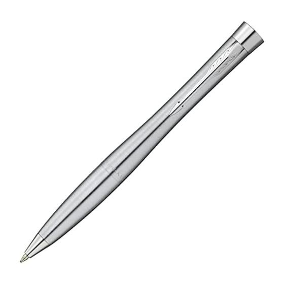 Шариковая ручка PARKER Urban, средний стержень, металлический CT, поворотный механизм, в подарочной упаковке, Официальный продукт S0735900