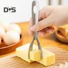 Stainless Steel Cheese Slicer Handheld Butter Cheese Cutter Right Angle Butter Knife Spreader Cheese Chopper for Home Kitchen