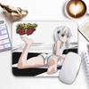 Игровой коврик для мыши Маленький коврик для мыши DxD Hero Toujou Koneko Геймер Стандартный HD коврики для мыши ПК Компактный Нескользящий Офисный коврик для мыши