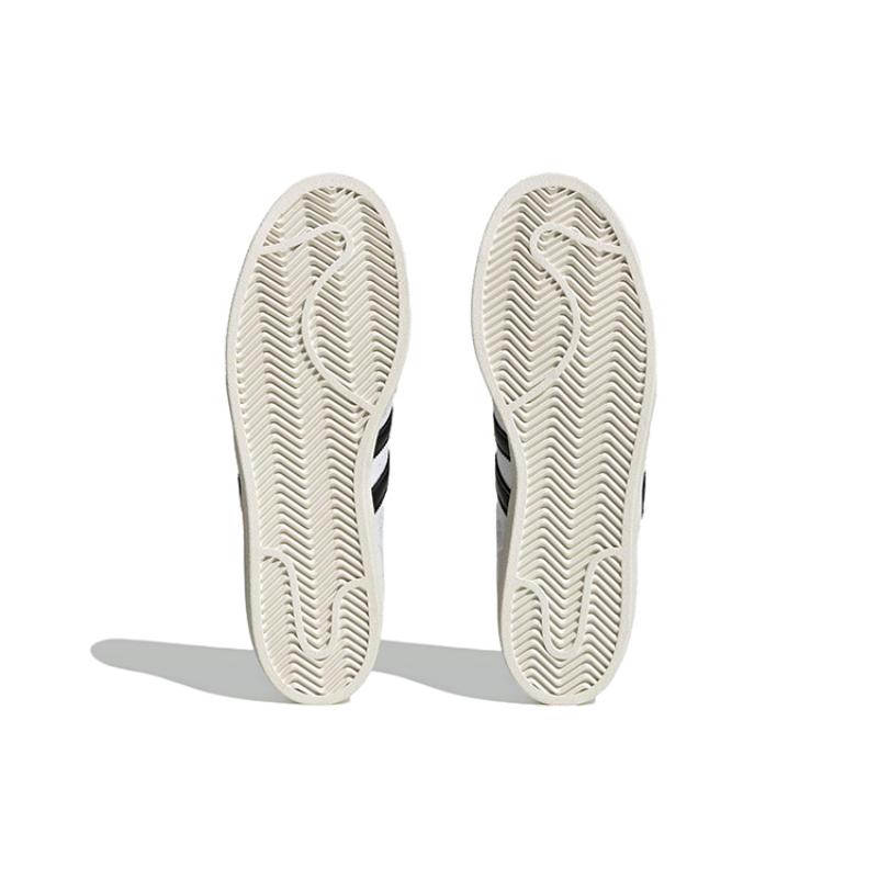 adidas Оригинальные кеды Superstar для скейтбординга Унисекс Низкие Белые/Черные Кроссовки IG9648