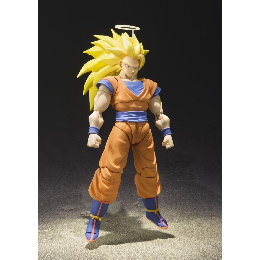 SHFiguarts Dragon Ball Z Супер Сайян 3 Сон Гоку (версия для перепродажи) подвижная фигурка из окрашенного ПВХ и АБС-пластика высотой около 155 мм