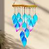 Creative Sun Catcher Novelty Light Collection Pendant Crafts Fish Shaped Wind Chime  Blessing