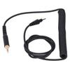Headphone Sound Cable Long Spring Extension Sound Cable with 3.5mm Plug 6.3mm Adapter for DJ HDJ CUE1 HDJ CUE1BT HDJ X5