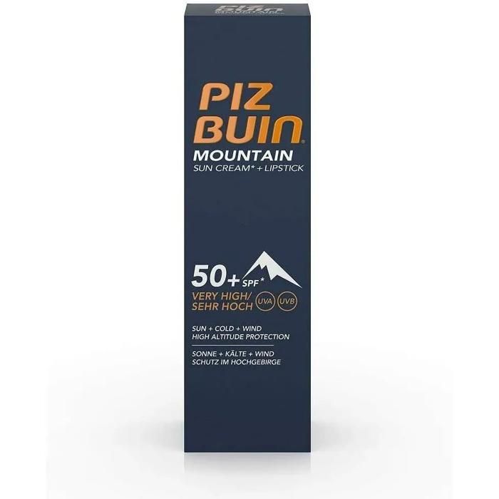 Солнцезащитный крем для лица - Piz Buin - MONTAGNE COMBI SPF 50 - 20 мл - Водостойкий - Защита для высокогорья