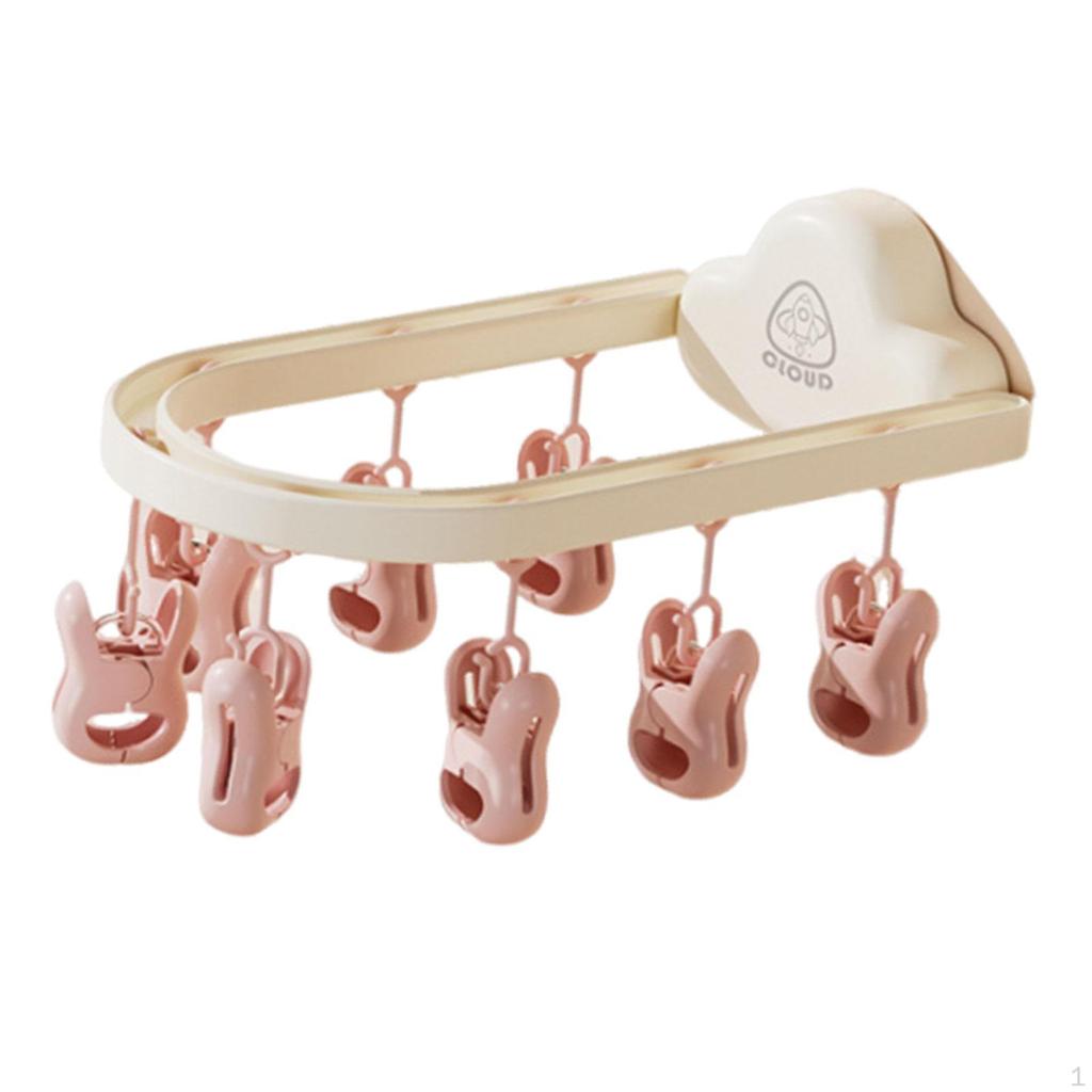 Balcony Drying Rack Dryer Laundry Wall Mounted Folding for Gloves