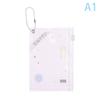 1Pc Cute Transparent Candy Bag Props Badge Storage Display Bag Pendant Protective Shell Card Sleeves Holder Bag