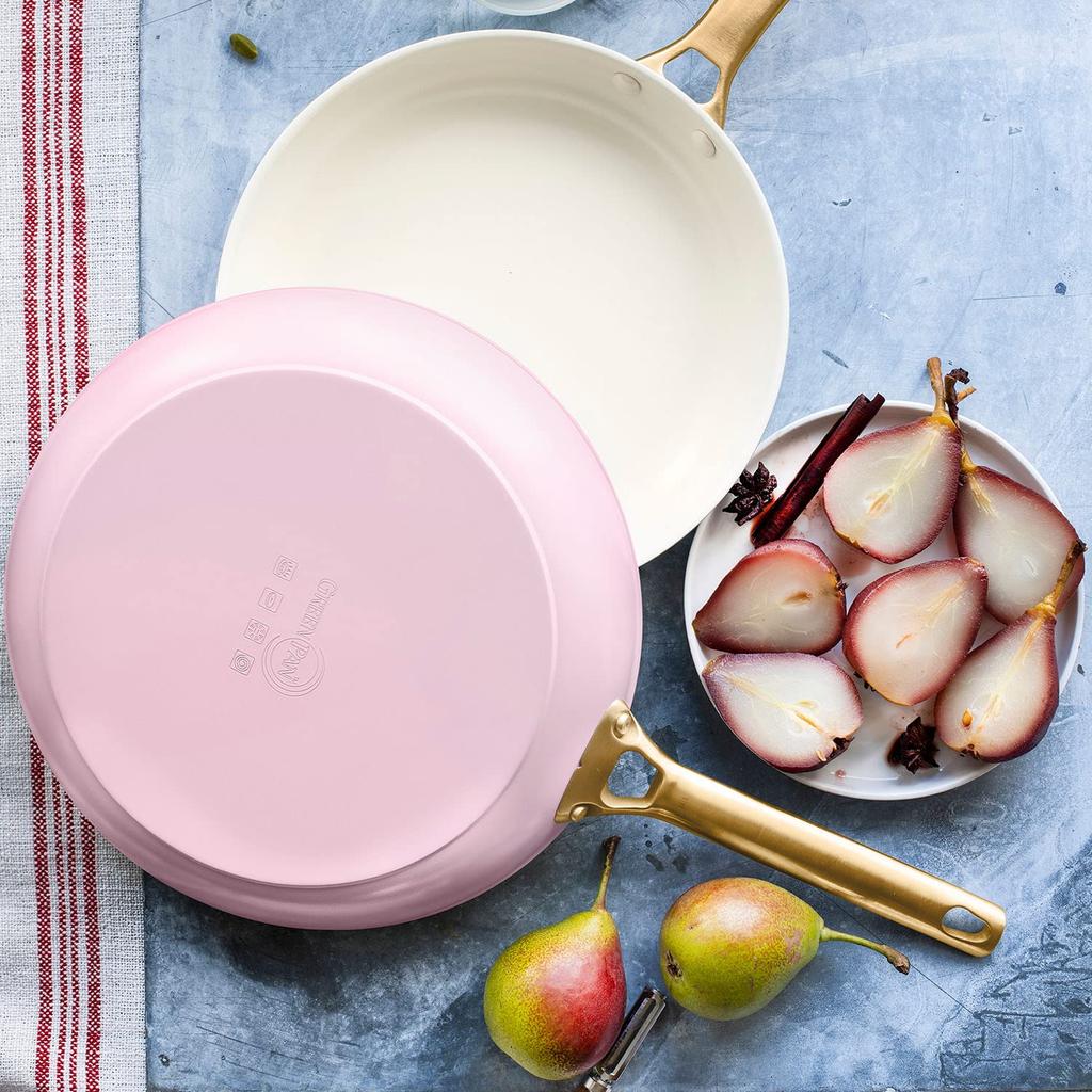 Greenpan GREENPAN Padova Керамическое покрытие с минеральными компонентами, не содержащее вредных веществ Сковорода 20 см Розовая IH газовая совместимая