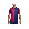 Nike Dri-Fit FC. Барселона 2024/25 Серия Стадион Домашняя Влагоотводящая Удобная Футболка с Коротким Рукавом Мужские Топы FN8797-455