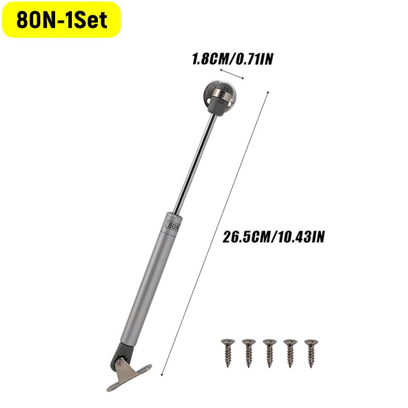 Gas Strut Cabinet Hinge Hydraulic Gas Spring Damper Telescopic Cupboard Door Safety Lift Support Rod Soft Close Hinges Tools