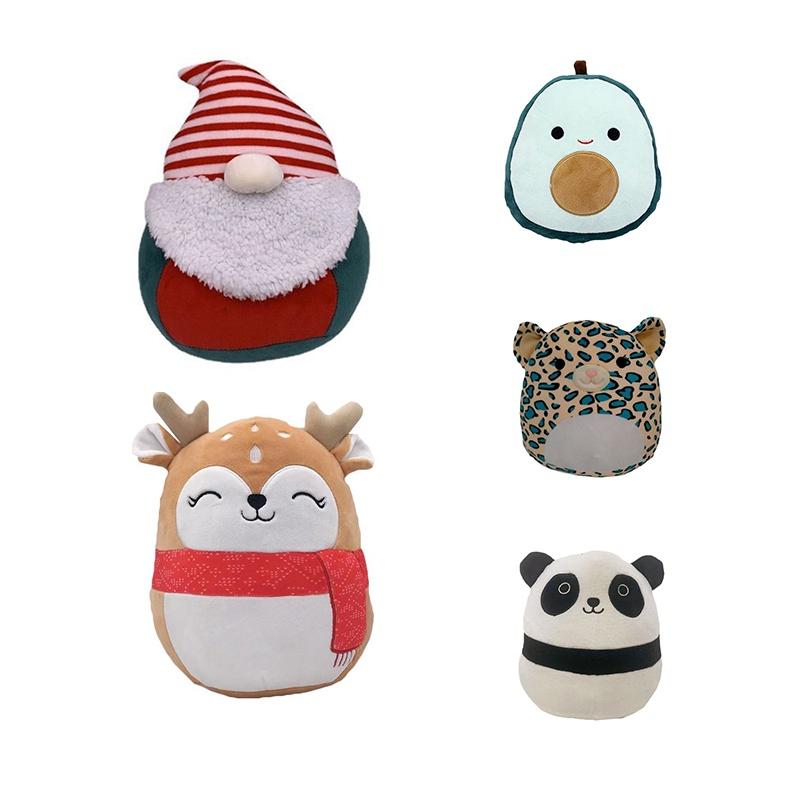 Очаровательная рождественская плюшевая игрушка Squishmallow Гном Норма для праздничной радости и комфорта