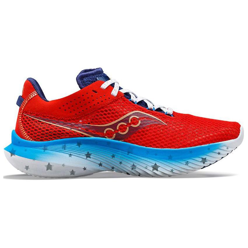 SAUCONY Kinvara 14 Liberty Мужские кроссовки красный белый синий S20823-76