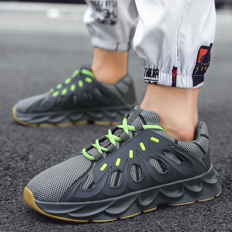 Мужская обувь больших размеров Ins Trendy Sneakers Plastic Mesh Breathable Running Shoes Fashion Octopus Men's Shoes