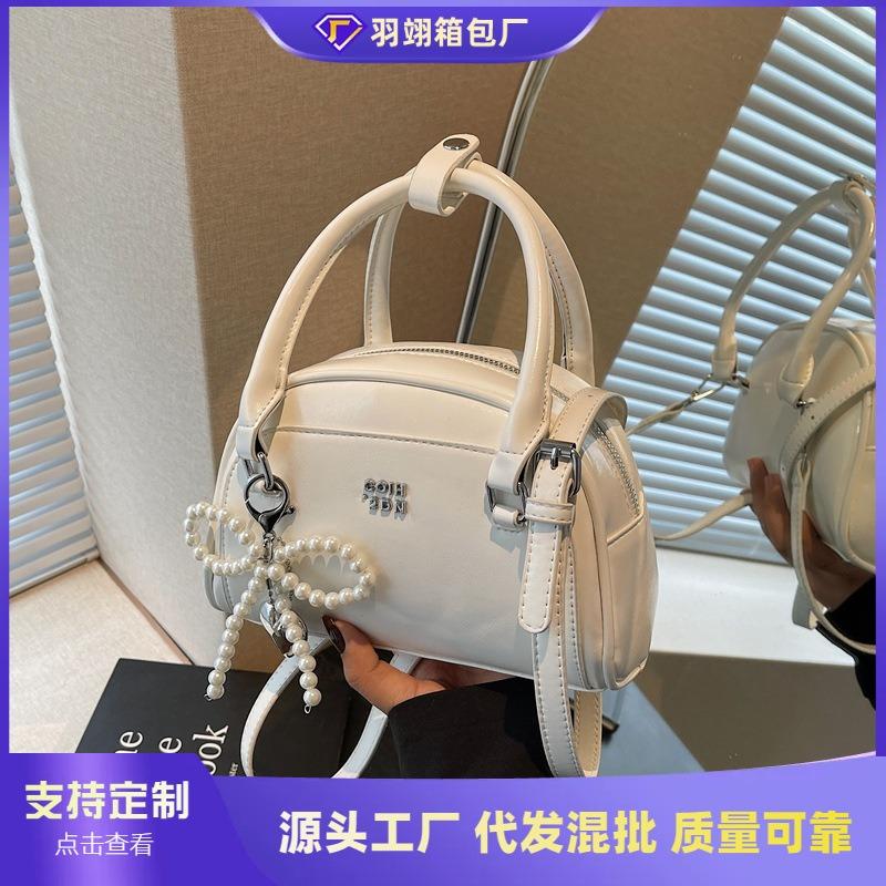 Высококачественная маленькая сумка женская новая весенне-летняя универсальная сумка-мессенджер портативная сумка-боулинг