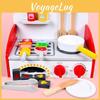 Имитация Кухни Деревянная Плита Кухонная Утварь и Модель Барбекю Гриля Детская Игрушка