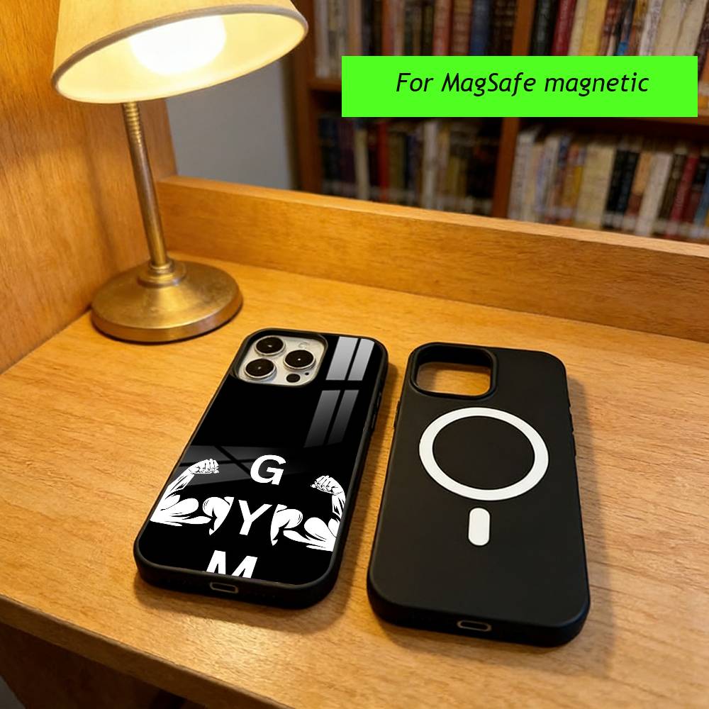 Fitness training Phone Case For iPhone17,16,15,14,13,12,11 Plus,Pro Magnetic with Magsafe Wireless Charging