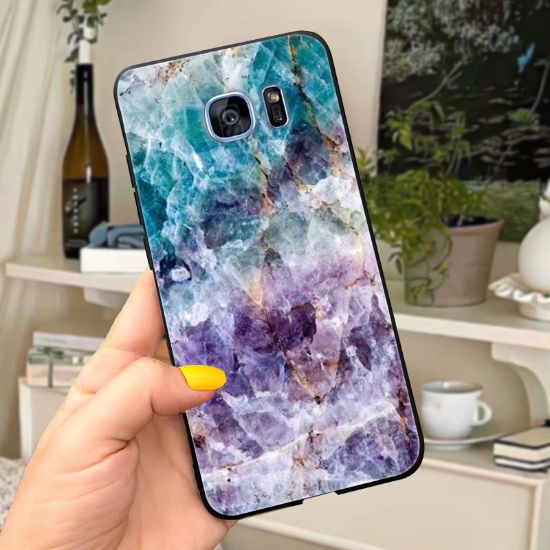 Чехол для Samsung Galaxy S7 edge Чехол-обложка Милые буквы Мягкий силикон Чехол для телефона Для Samsung s 7 S7 edge S7edge G930 G935 чехлы