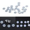Pack of 100 Silicone Earring Plugs Earrings Back Clear Ear Studs Stoppers Comfortable Closures for Heavy Earrings