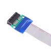 Pci Expres X1 Pci E Riser Card Extender Extension Ribbon Flexible Relocate Ribbon Pcie Extension Cable Adapter