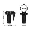 Man Bicycle 1PC/1Pair Rear View Convex Mirror Handlebar Cool Drop Bar Mount Acrylic Lens Back Sight Reflector Light Weight