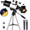 Astronomical Telescope F30070 150X Zoom HD Outdoor Monocular with Tripod