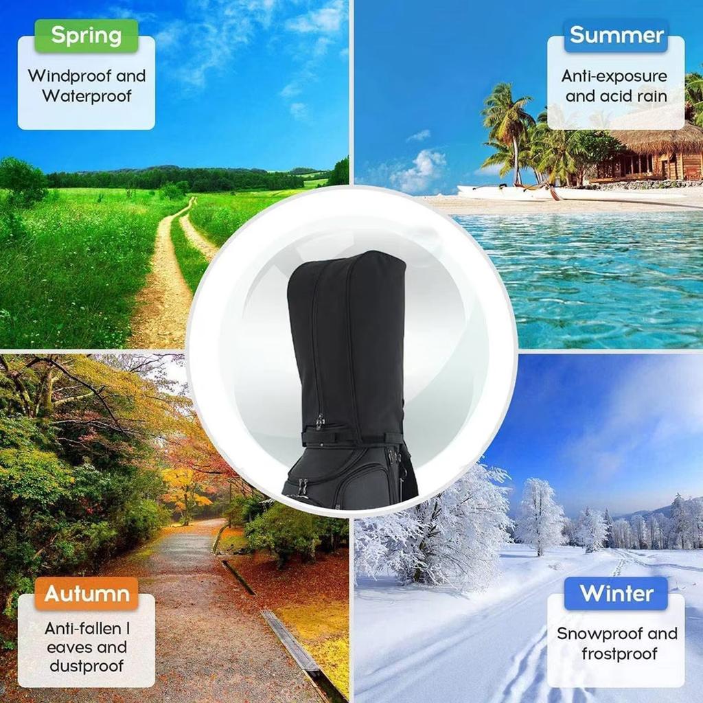 Чехол для сумки для гольфа с дождем и капюшоном, водонепроницаемый чехол для сумки для гольфа, пылезащитный чехол для сумки для гольфа, туристические сумки, тележки для переноски, сумки-стойки