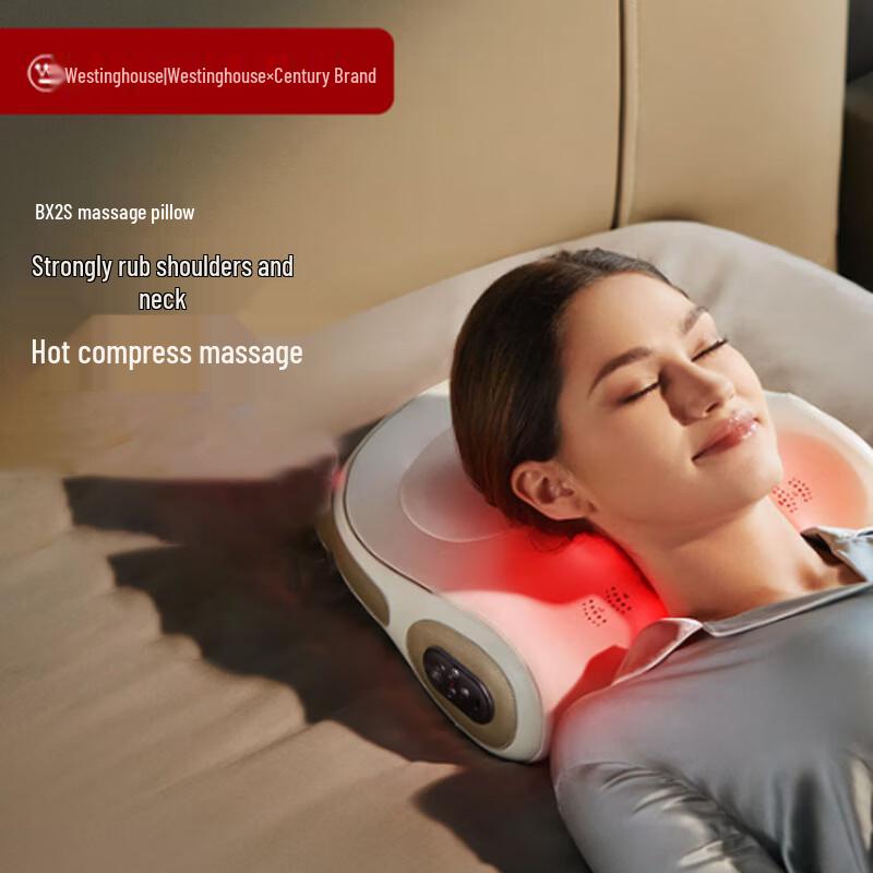 Westinghouse Neck and Back Massage Pillow CN plug (adapter included)