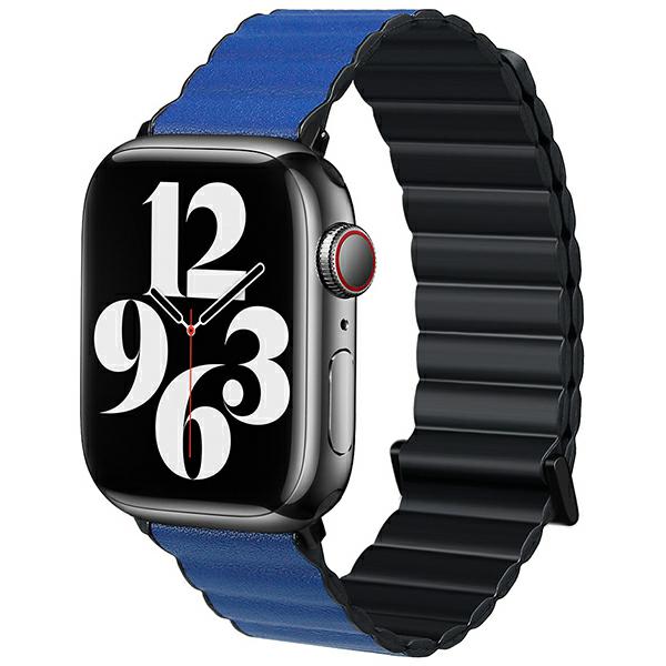 Magnetyczny Pasek Beline Pro Do Apple Watch 42/44/45/49Mm Czarno/Niebieski