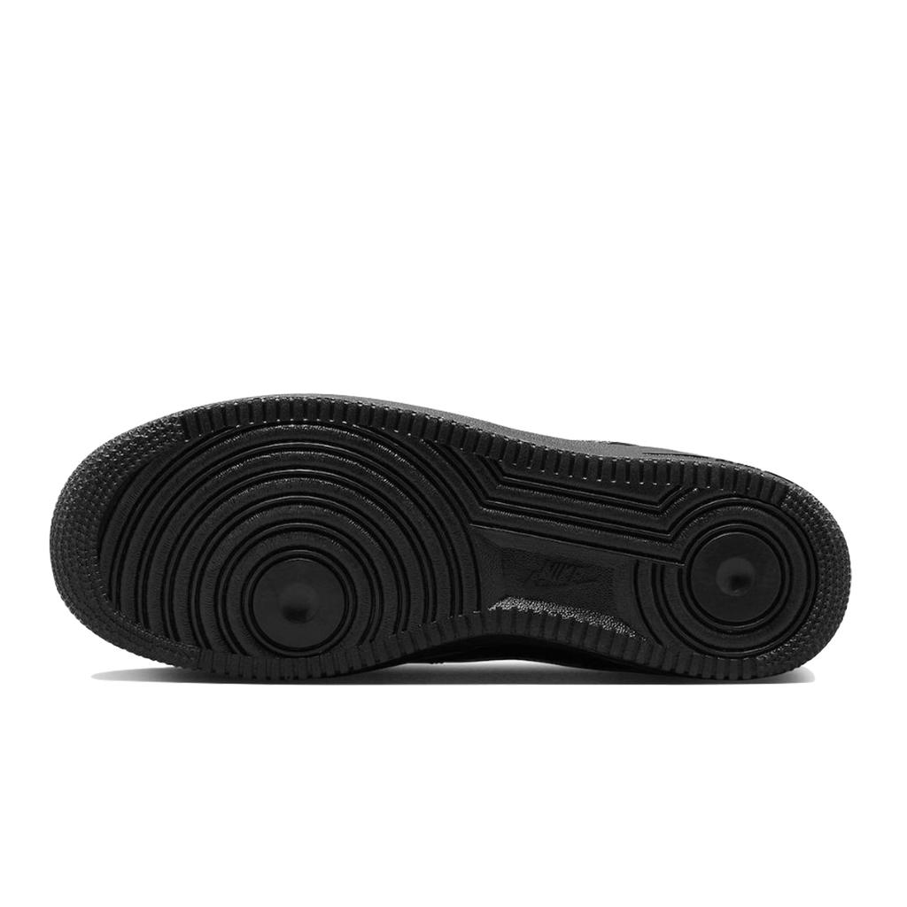 Nike Air Force 1 Night Legend Black Pu Low top Skateboard Shoes Unisex Absolute Black FZ0627-010(Team1925-)