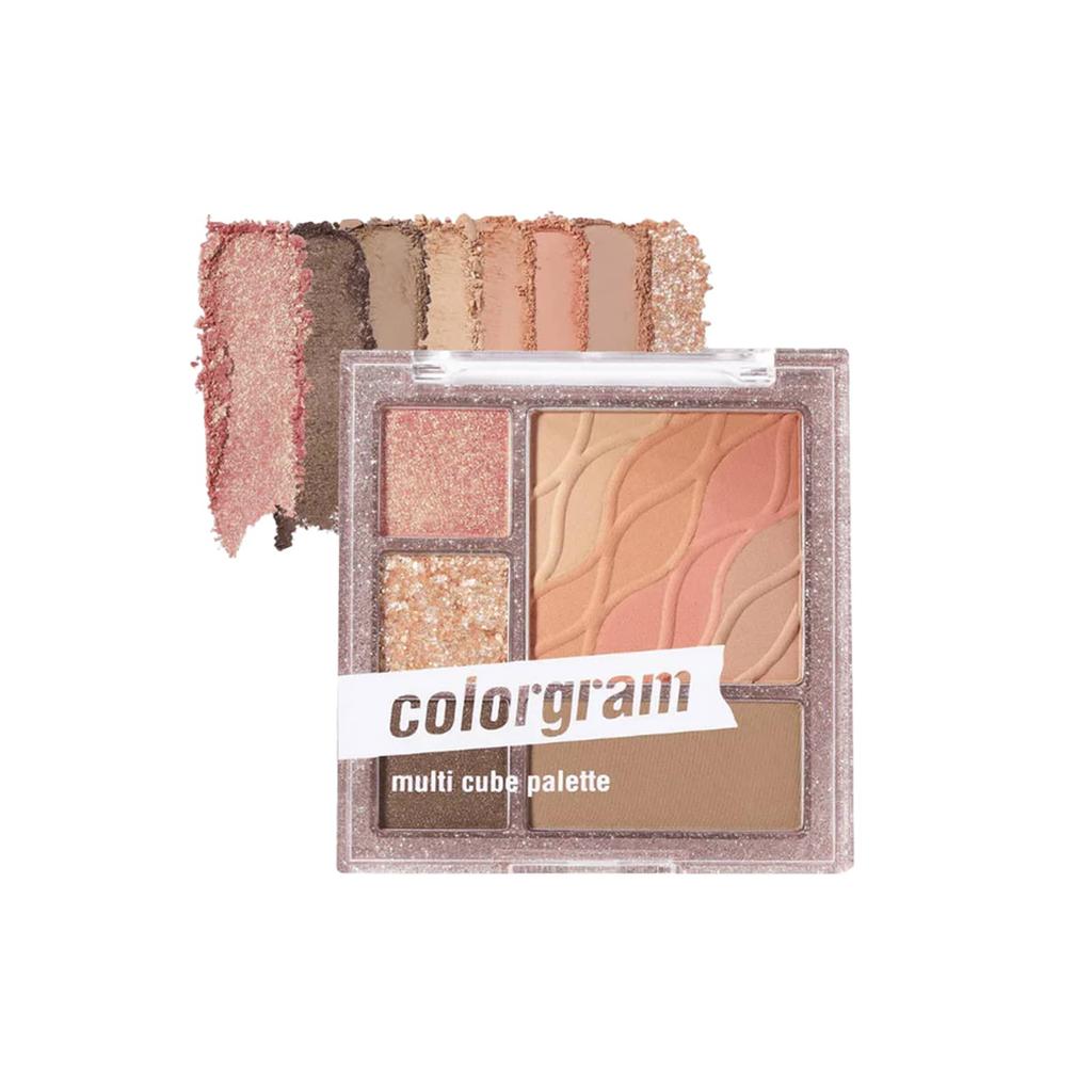 Colorgram Палитра Multi Cube, 02 Romantic Cube, 7,5 г (0,26 унции)