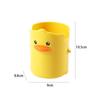 School Accessories Yellow Duck Pen Holder Student Stationery Desktop Storage Box Pencil Case