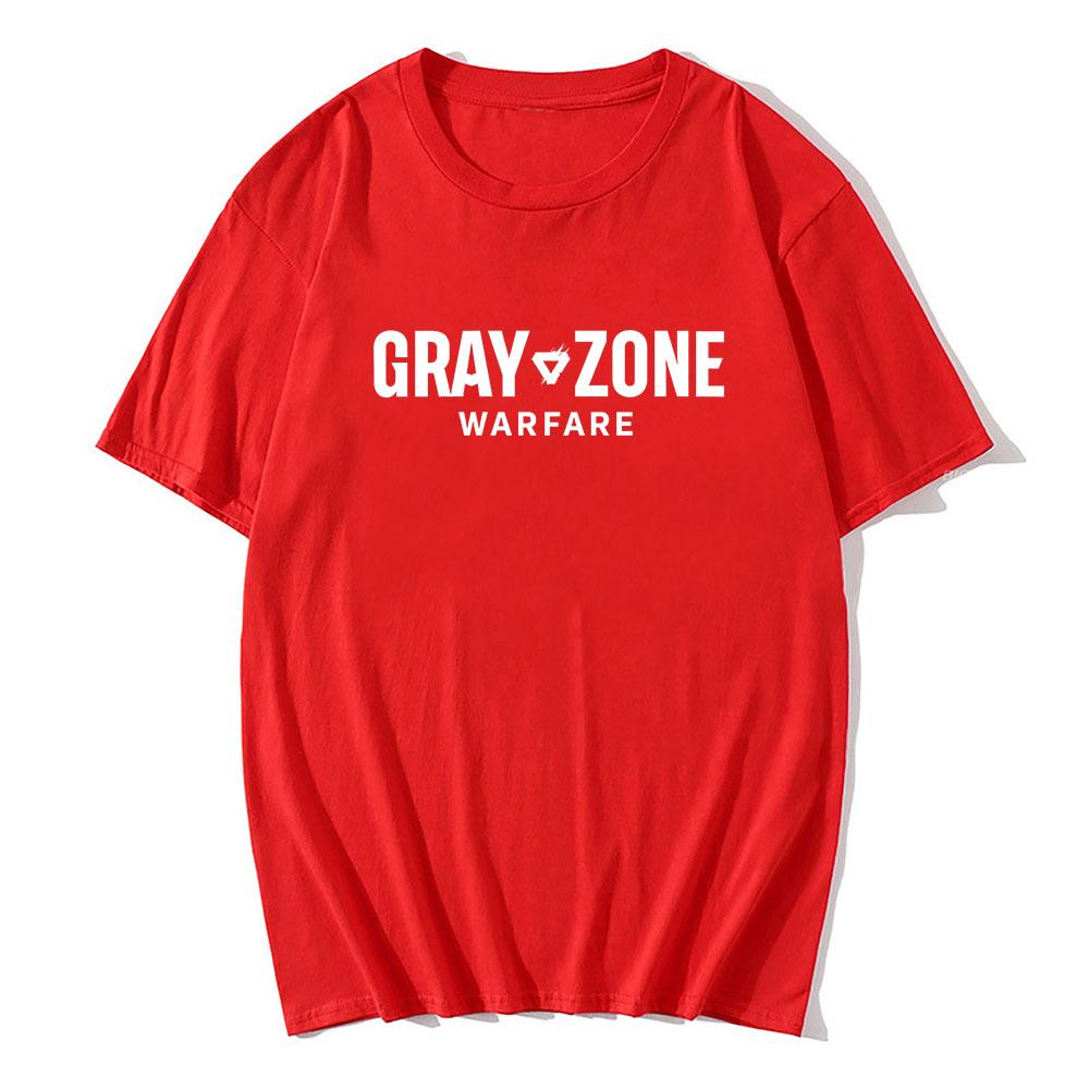 Game Gray Zone Warfare T-shirt Short Sleeve Summer O-neck Tshirts Fashion Unisex Streetwear Casual Men/Women Tees