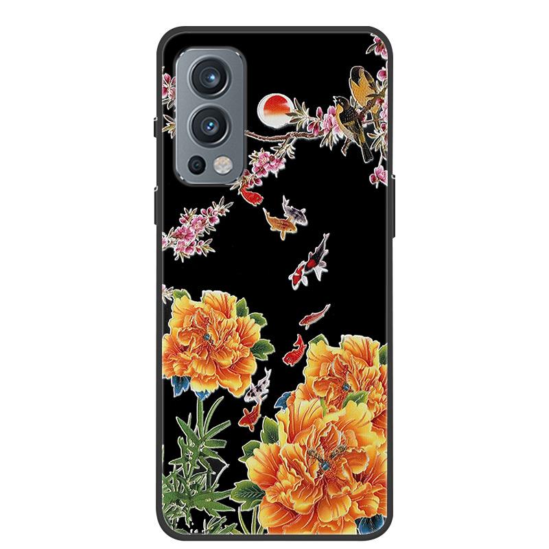 For Oneplus Nord 2 5G Case 3D Dragon Emboss Soft TPU silicone Back Cover Case For Oneplus Nord2 5G One Plus Nord 2 Coque Bumper