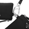 Prada Pouch with Triangle and 2TT091 2DMI F0002 Re-Nylon Logo, Black, Men's Women's, [Used]
