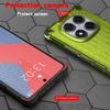 KEYSION Shockproof Armor Case for Redmi Note 14 Pro 5G 14 Pro+ Silicone+PC Transparent Honeycomb Phone Cover for Xiaomi POCO X7