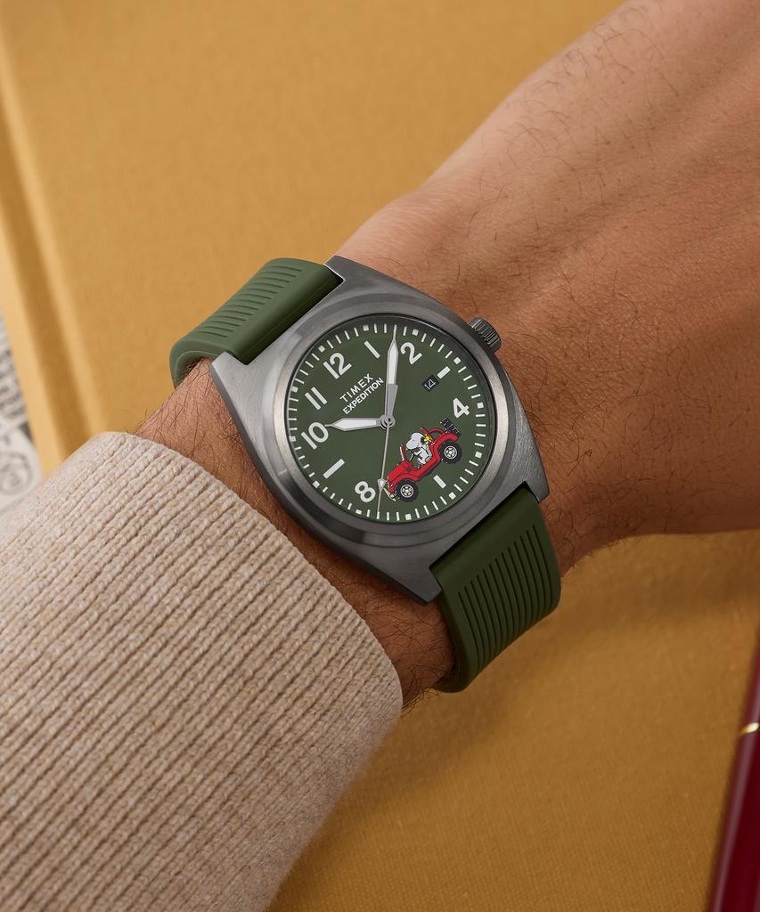 Taimaegseu X Peanuts Expedition Capstone Snoopy Outdoor Watch 39Mm