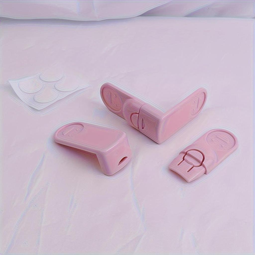 Child Safety Lock, Corner Buckle, Cabinet Lock, Anti Pinch Hand Anti Opening, Baby Lock, Non Punching Cabinet Door Lock, Child Lock