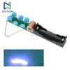 DC3.7V 20KV Модуль высокого напряжения со встроенной батареей, Катушка разряда, Повышающая схема, Генератор дуги, Источник питания от литиевой батареи 18650