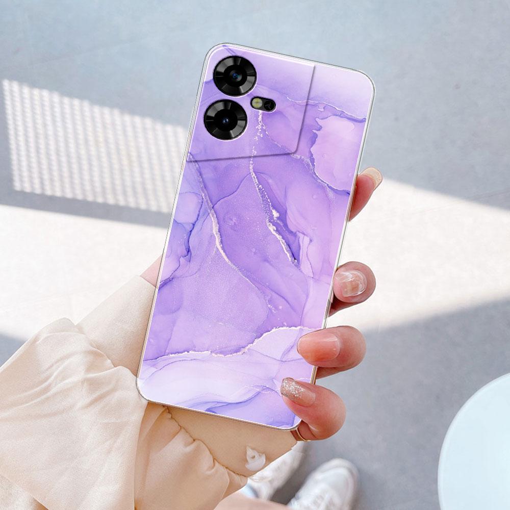 Чехол-крышка для Tecno Pova Neo 3 Прозрачные чехлы для Tecno Pova 5 Прозрачный силикон Мягкий ТПУ Чехол для Tecno Pova 4 4 Pro Pova 2 3 Funda
