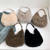 Handbag Faux Plush Bag Temperament Armpit Women's Hobo Bag Large Capacity Shoulder Bag Winter New Design Handbags CLE
