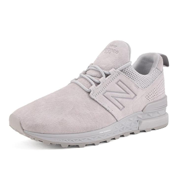 New Balance Серия 574 'Тройной серый' (унисекс) Повседневная обувь MS574DB