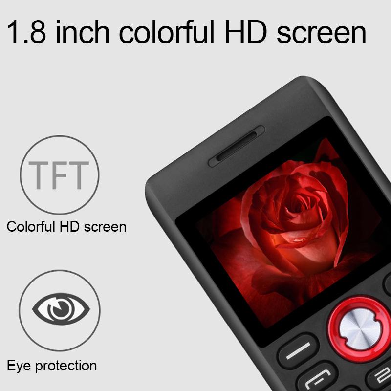 Мини-мобильный телефон Ультратонкая 5-миллиметровая противоударная Bluetooth-пылезащитная камера