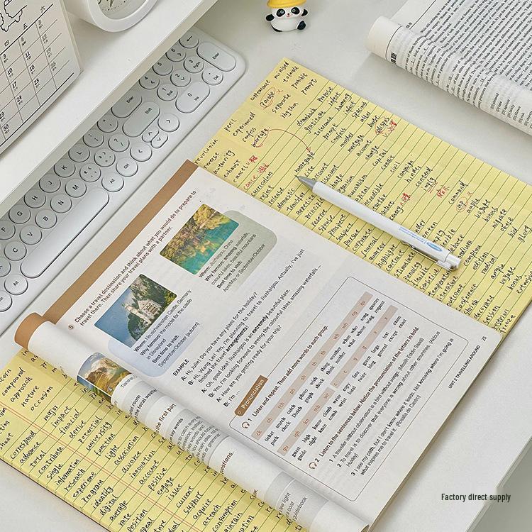 A3 Tear-Off Scratch Pad: Large Mind Map & Planner Notebook (Lined/Blank)