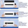 Для POCO X8 Pro 5G Стекло IMAK Безпылевая Кабина Закаленное Стекло на Весь Экран Поддерживает Разблокировку по Отпечатку Пальца