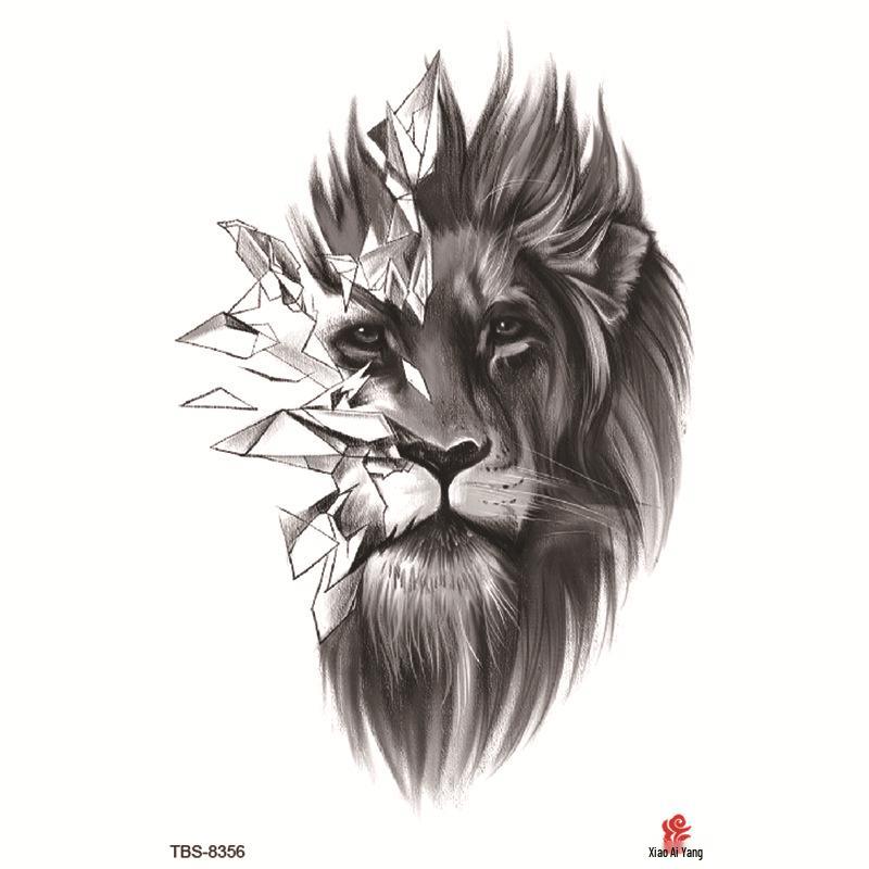 Набор маленьких водостойких тату-наклеек с тотемами и символами для предплечья