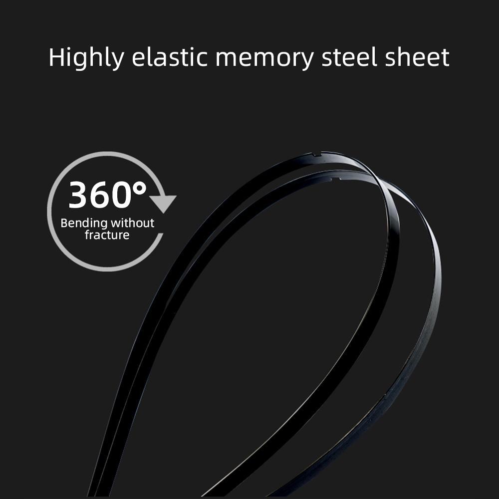 1 ПАРА автомобильных щеток стеклоочистителя универсальные бескаркасные безрамные автомобильные мягкие двойные резиновые полоски щетки стеклоочистителя аксессуары YSX