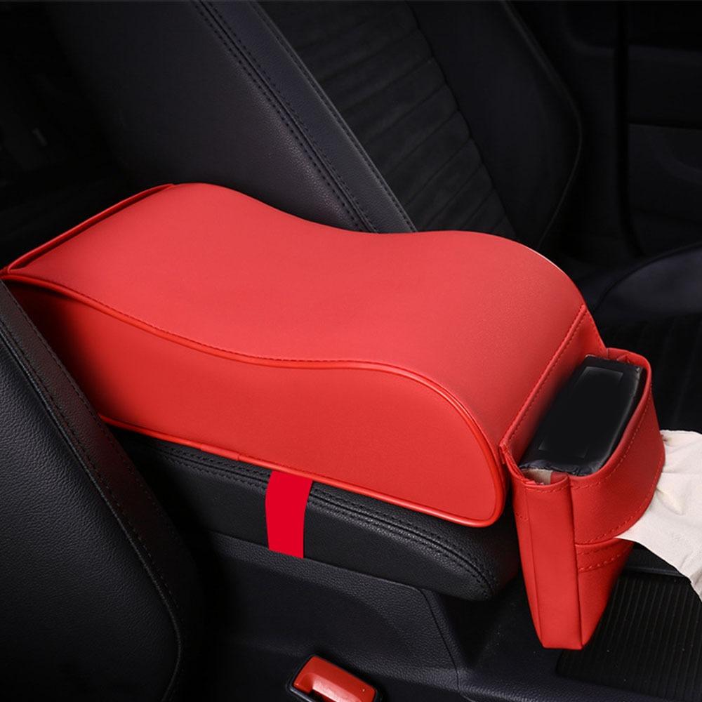 Thicken Auto Protection Cushion with Pocket Arm Rest Protector Mat Car Armrest Pad Trucks