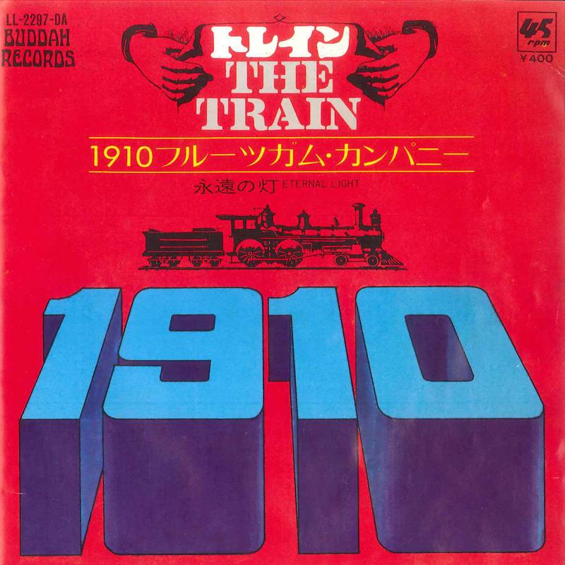 7-дюймовая пластинка 1910 FRUITGUM COMPANY - Поезд / Вечный свет LL2297DA BUDDAH 1969 Япония Рок Б/У