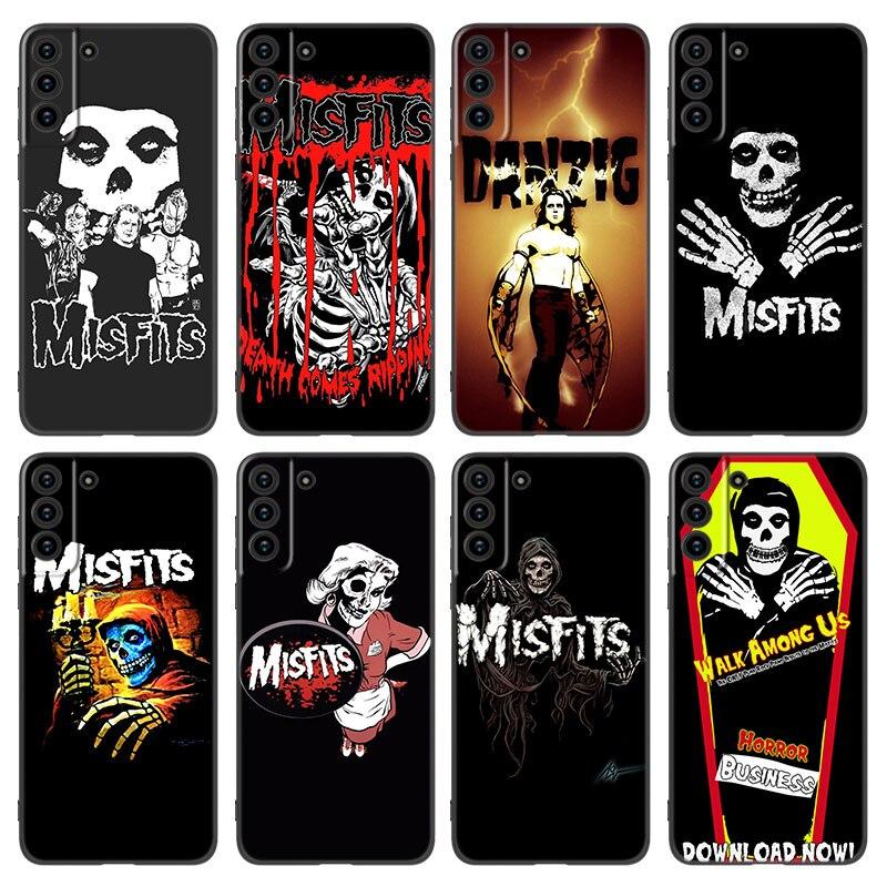 Чехол для телефона Misfits Glenn Danzig для Samsung Galaxy S20 S21 FE S22 Ultra S10 Lite S10E S9 S8 Plus S7 Edge, мягкий черный чехол