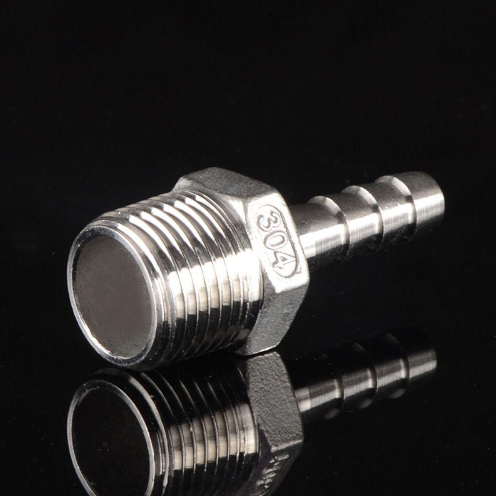 1 шт. соединительный адаптер шланговый соединитель 304 нержавеющая сталь трубный фитинг трубное соединение для ПУ ПЭ трубы