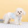 Exquisite Lace Cat Skirt Soft Dog Princess Dress Simple Bow Print Dog Dress  Pet Clothes